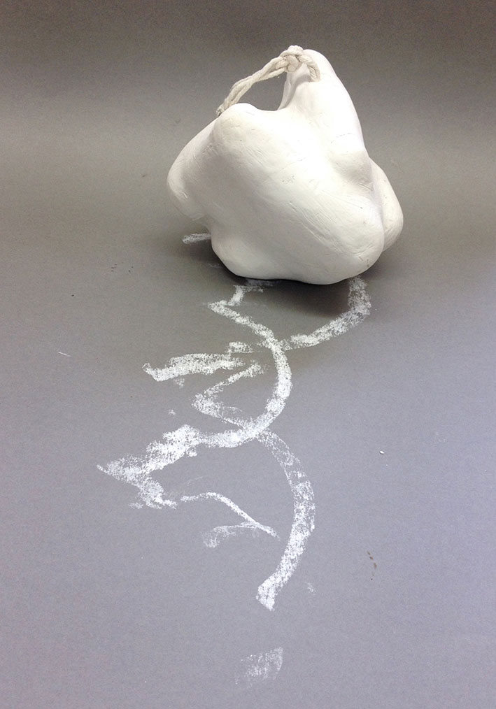 text and performance sculpture